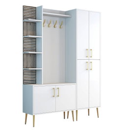 Hanah Home Viyana Da - Blanco y Oro